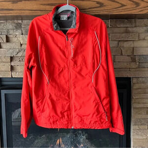 Salomon Womens Reflective Running Lightweight Outdoor Jacket Size XL